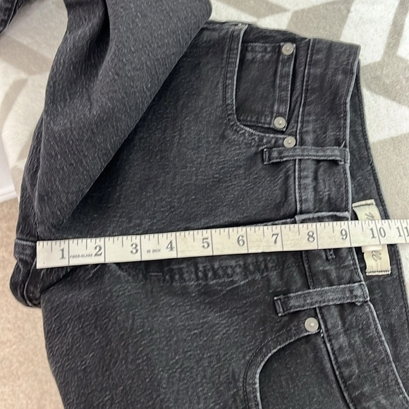 Madewell The Mid-Rise Perfect Vintage Jeans Clean black Wash size‎ 25 - Picture 11 of 12
